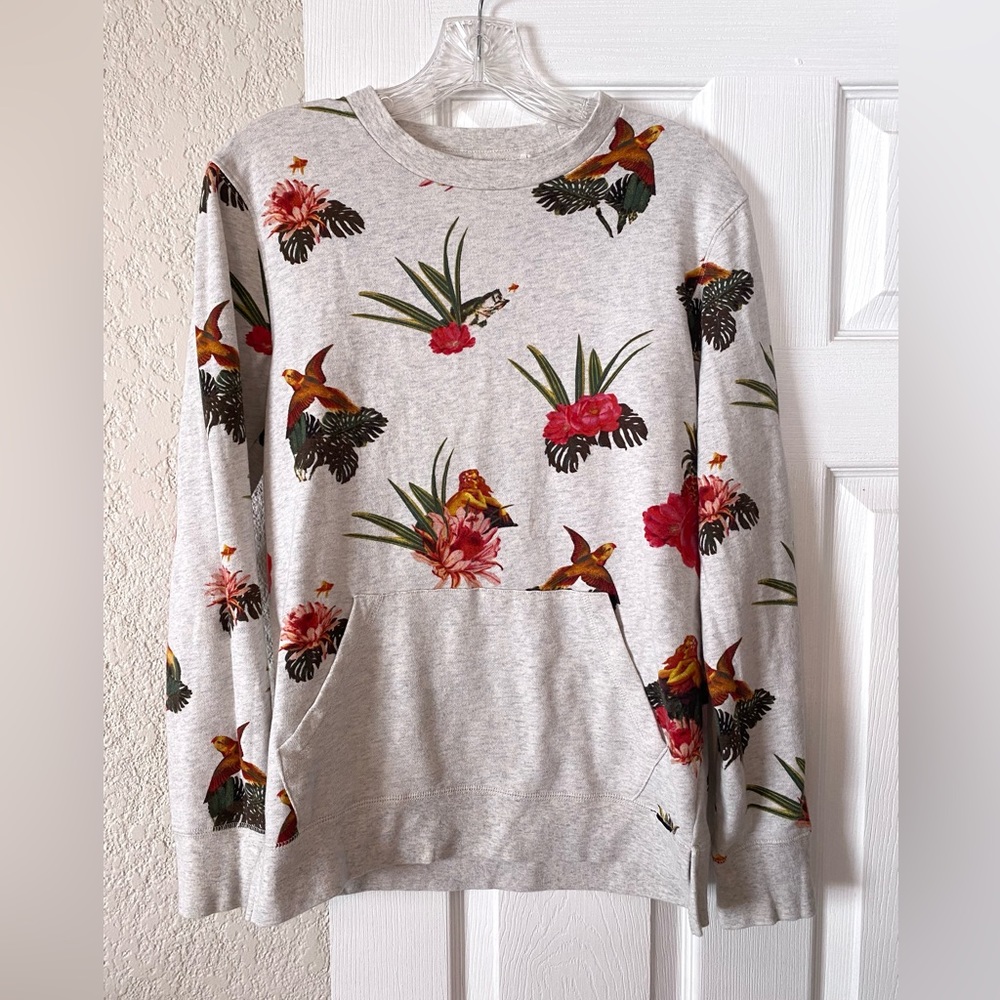 Pacsun crewneck tropical sweater